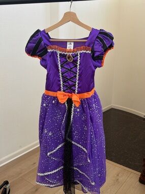 Disney Minnie Mouse Halloween Witch Costume Dress NWOT Girls 9/10